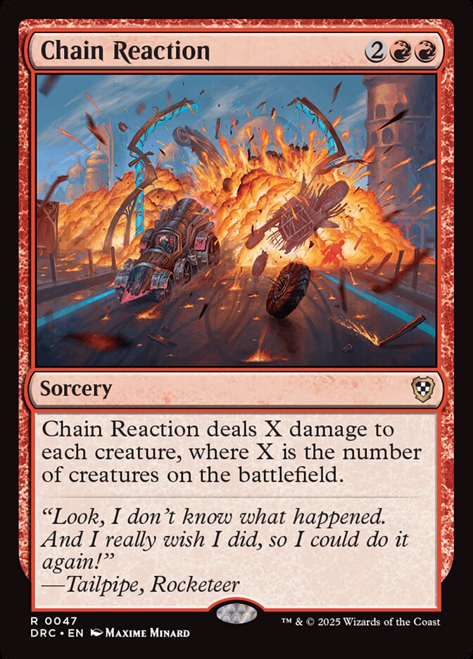 Chain Reaction, Aetherdrift Commander · 0047