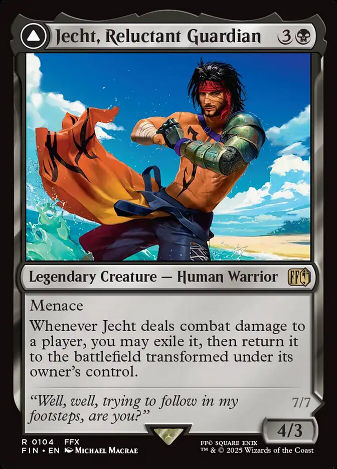 Jecht, Reluctant Guardian // Braska's Final Aeon, Final Fantasy · 0104