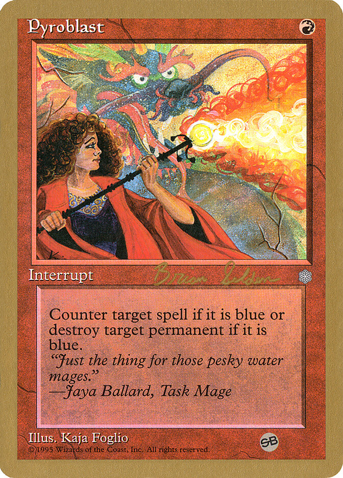 Pyroblast, World Championship Decks 1998 · bs213sb