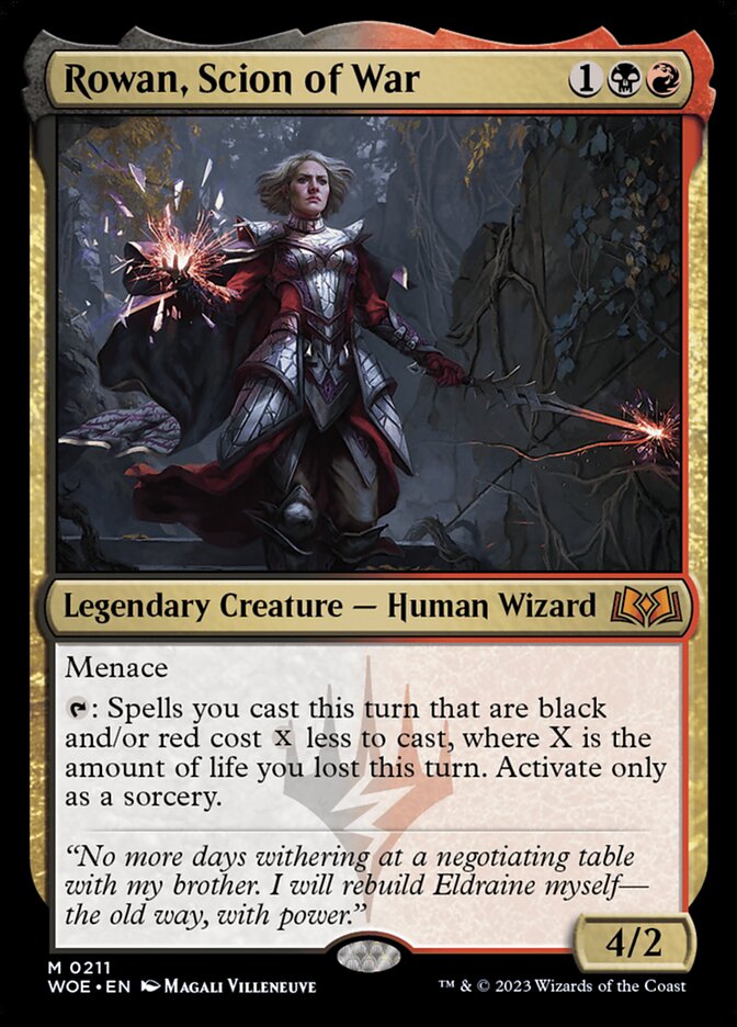 Rowan, Scion of War, Wilds of Eldraine · 0211