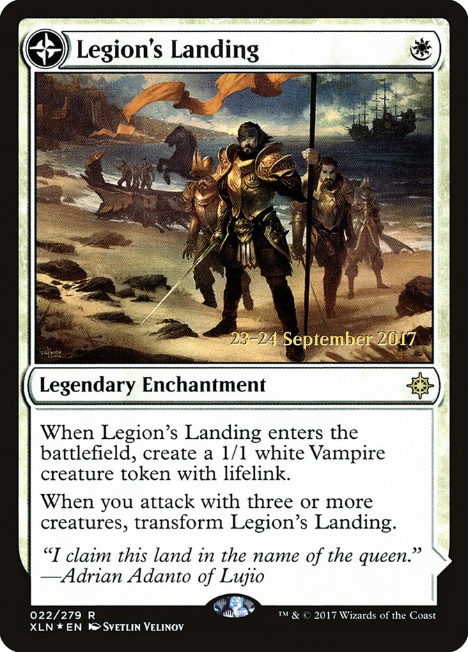 Legion's Landing // Adanto, the First Fort, Ixalan Promos · 022/279