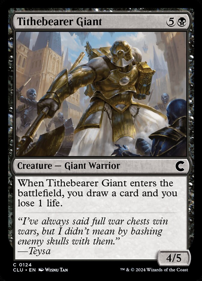 Tithebearer Giant, Ravnica: Clue Edition · 0124