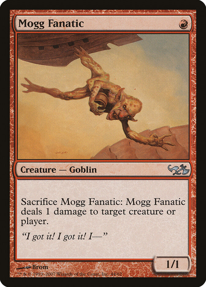 Mogg Fanatic, Duel Decks: Elves vs. Goblins · 44/62