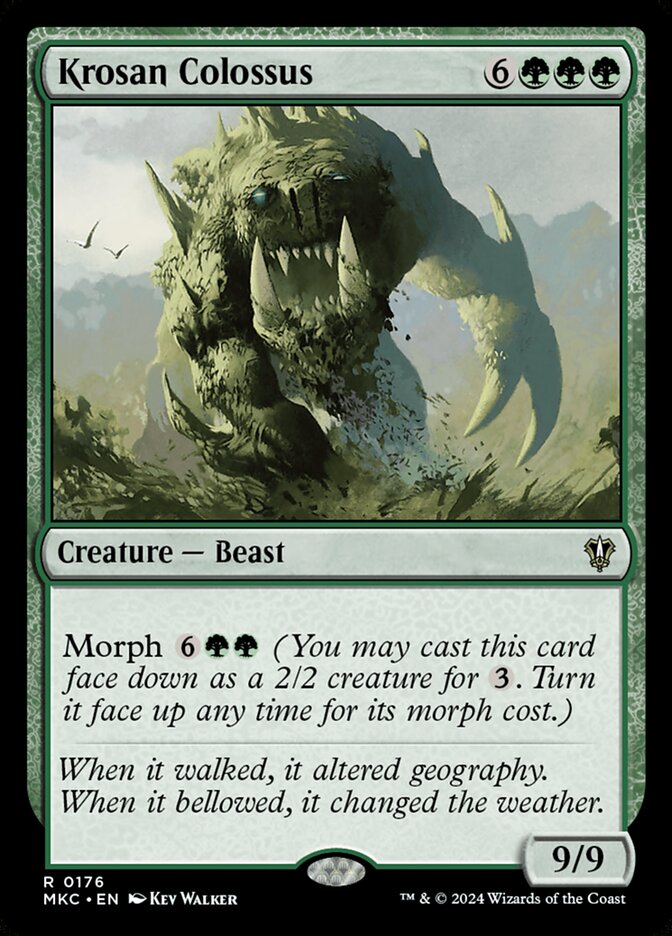 Krosan Colossus, Murders at Karlov Manor Commander · 0176
