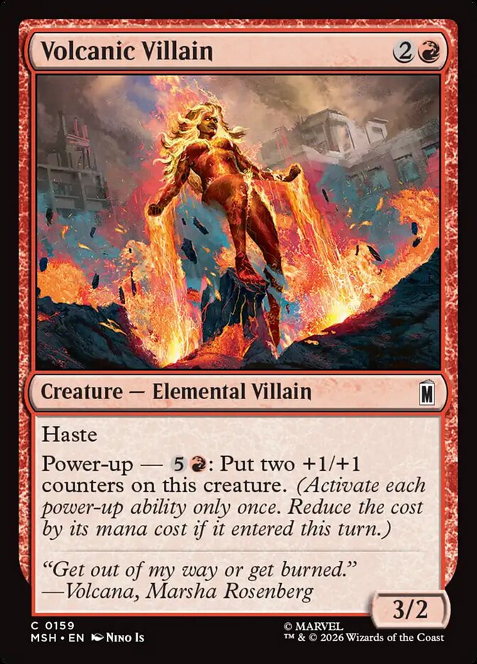 Volcanic Villain, Marvel Super Heroes · 0159