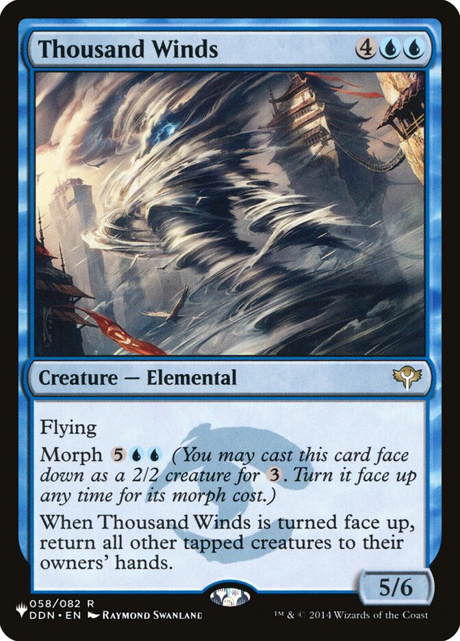 Thousand Winds, The List · ddn-58