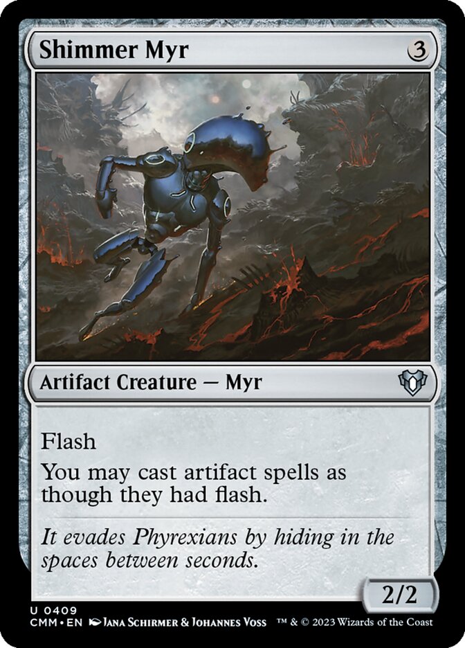 Shimmer Myr, Commander Masters · 0409