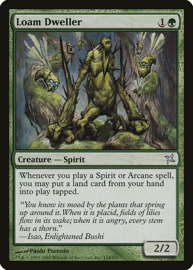 Loam Dweller, Betrayers of Kamigawa · 134/165