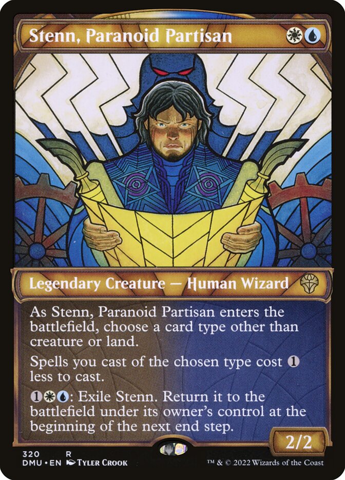 Stenn, Paranoid Partisan, Dominaria United · 320
