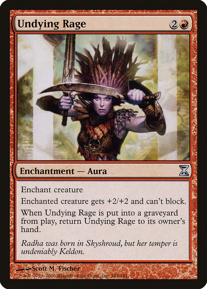 Undying Rage, Time Spiral · 184/301