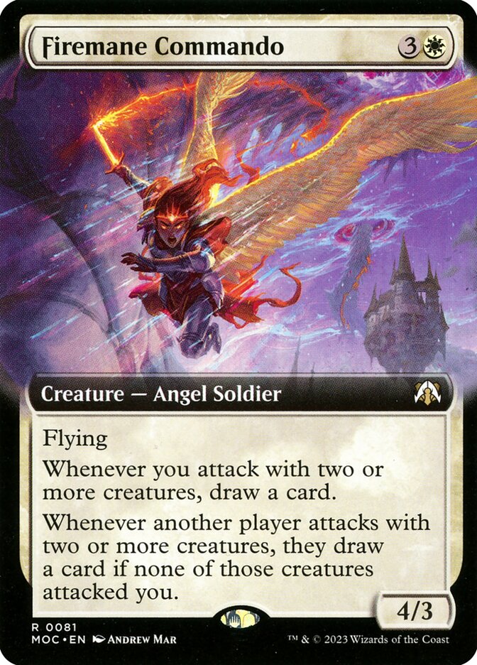 Firemane Commando, March of the Machine Commander · 0081