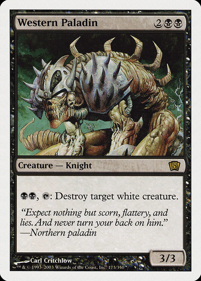 Western Paladin, Eighth Edition · 173/350