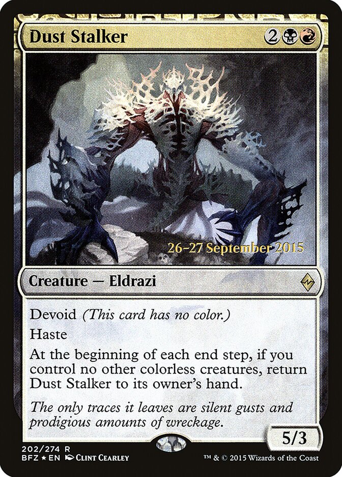 Dust Stalker, Battle for Zendikar Promos · 202/274