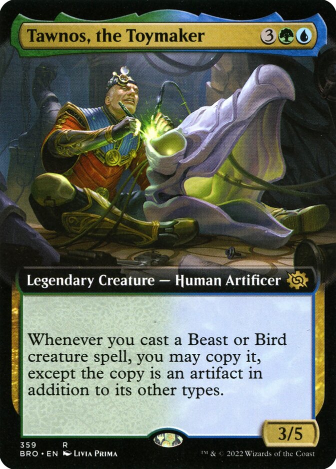Tawnos, the Toymaker, The Brothers' War · 359