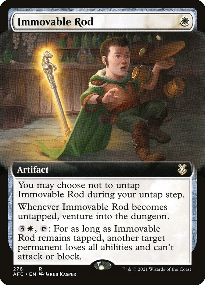 Immovable Rod, Forgotten Realms Commander · 276