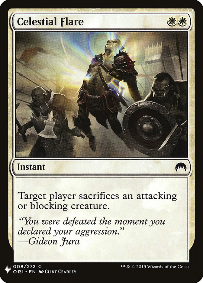 Celestial Flare, The List · ori-8