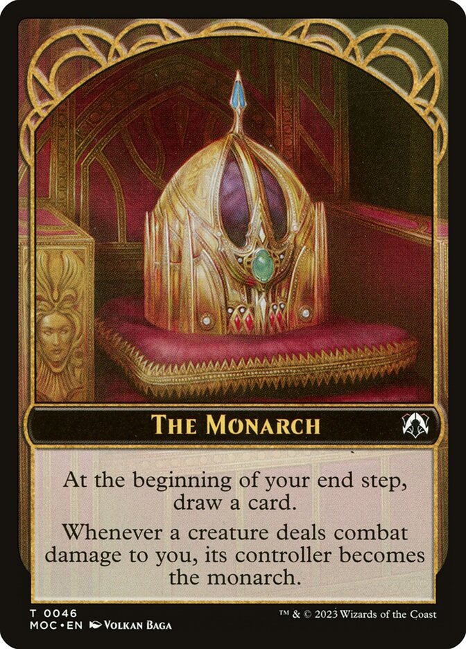 The Monarch, March of the Machine Commander Tokens · 0046