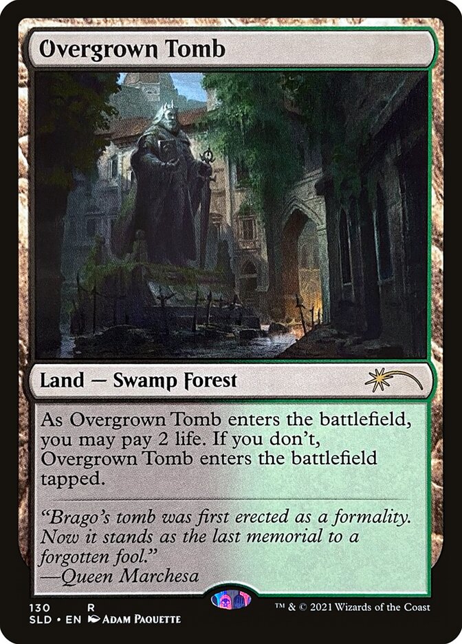 Overgrown Tomb, Secret Lair Drop · 130