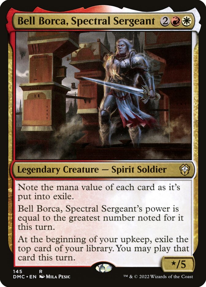 Bell Borca, Spectral Sergeant, Dominaria United Commander · 145
