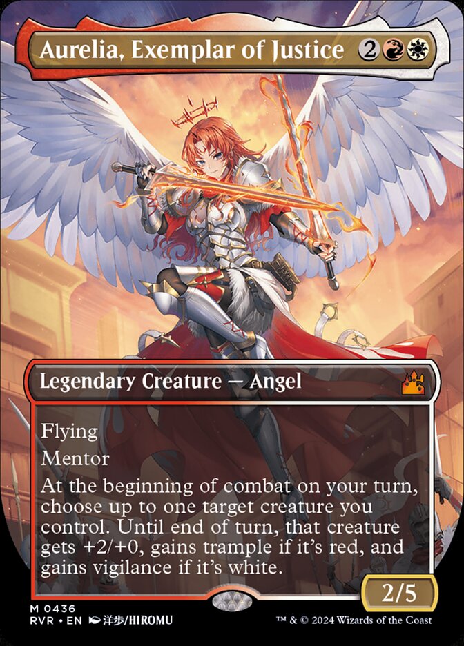 Aurelia, Exemplar of Justice, Ravnica Remastered · 0436