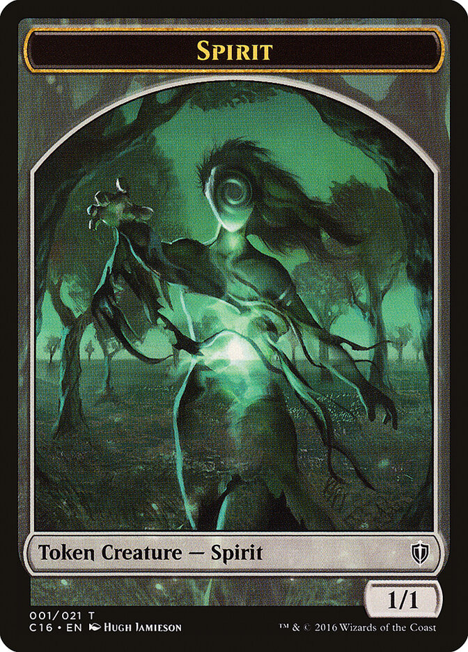 Spirit, Commander 2016 Tokens · 001
