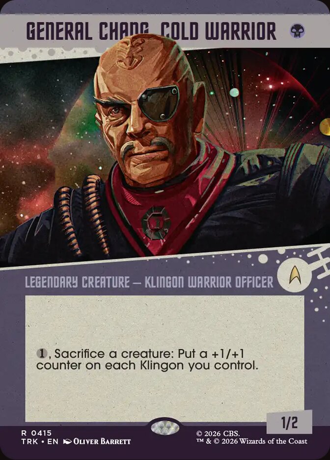 General Chang, Cold Warrior, Star Trek · 0415
