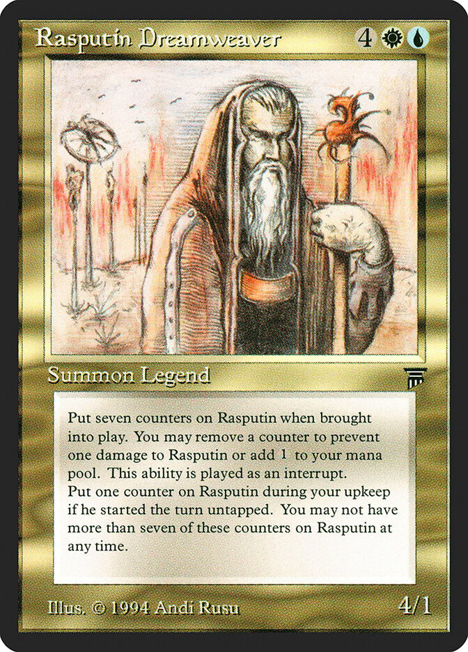 Rasputin Dreamweaver, Legends · 253
