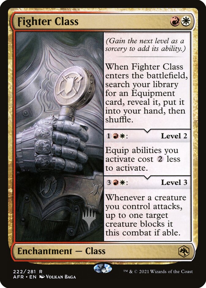 Fighter Class, Adventures in the Forgotten Realms Promos · 222/281