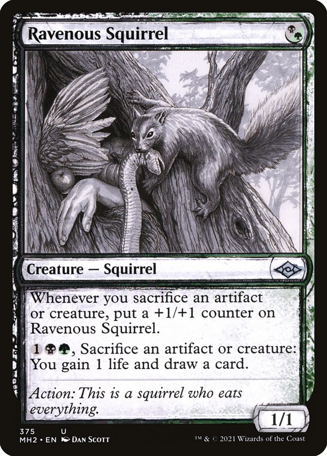 Ravenous Squirrel, Modern Horizons 2 · 375