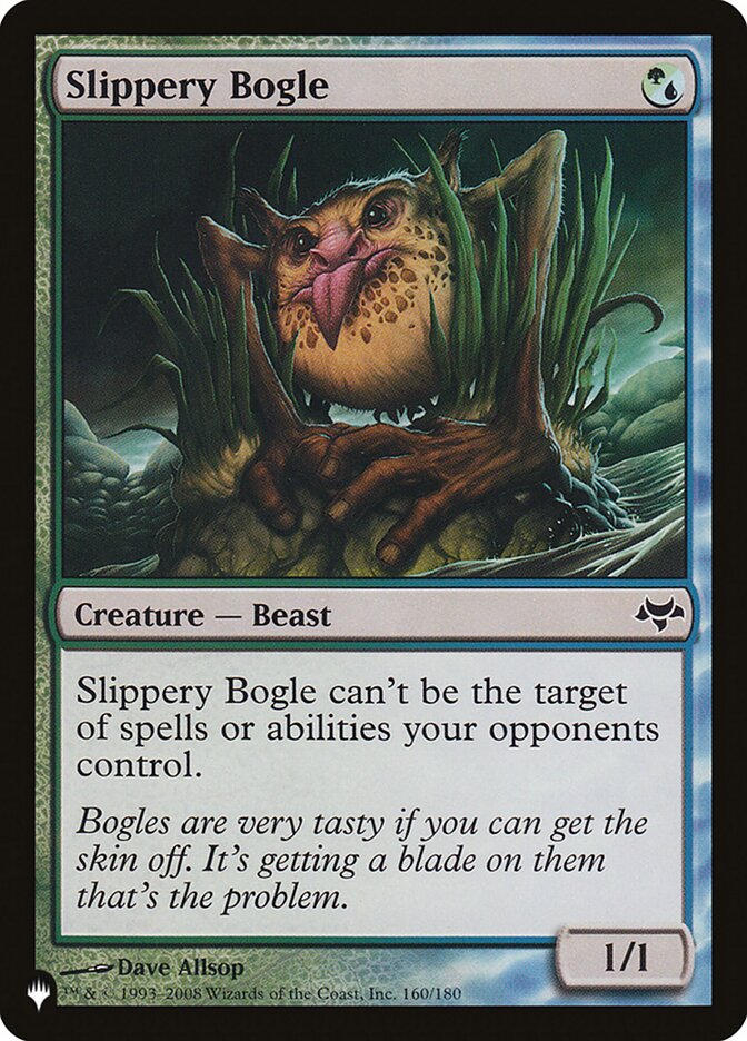 Slippery Bogle, The List · eve-160