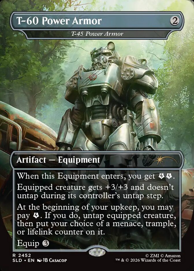 T-45 Power Armor, Secret Lair Drop · 2452