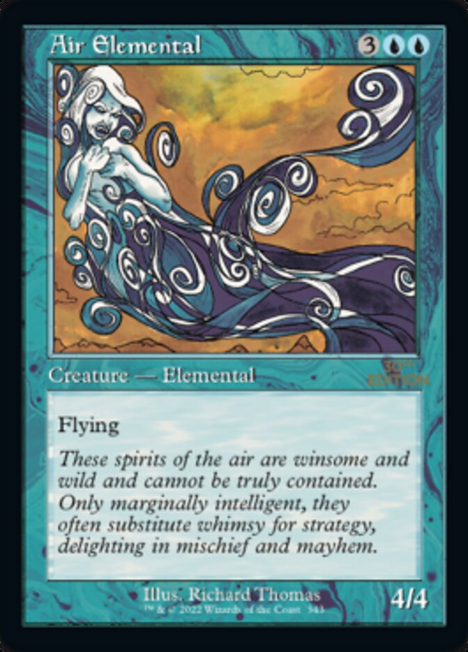 Air Elemental, 30th Anniversary Edition · 343/594