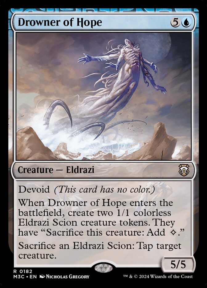 Drowner of Hope, Modern Horizons 3 Commander · 0182