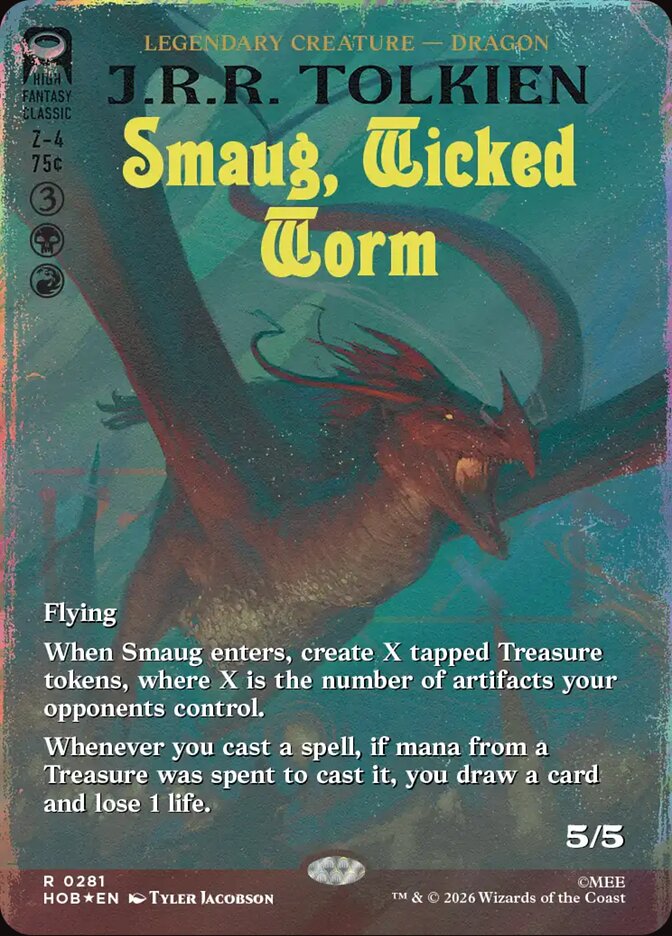Smaug, Wicked Worm, The Hobbit · 0281
