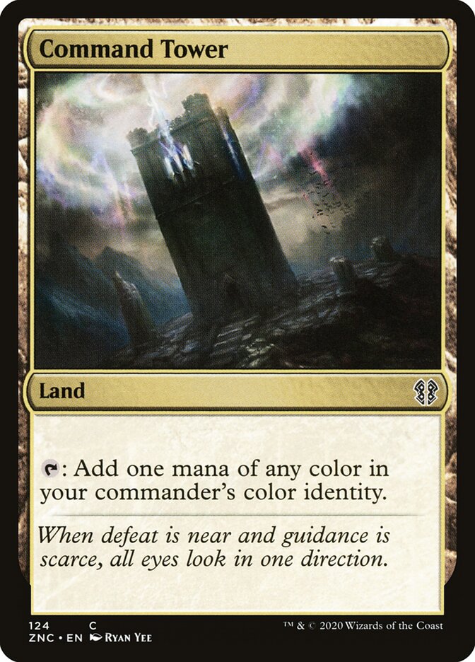 Command Tower, Zendikar Rising Commander · 124