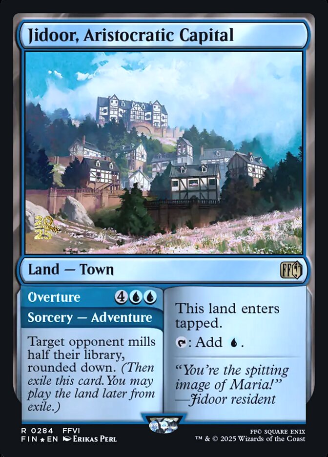 Jidoor, Aristocratic Capital // Overture, Final Fantasy Promos · 0284