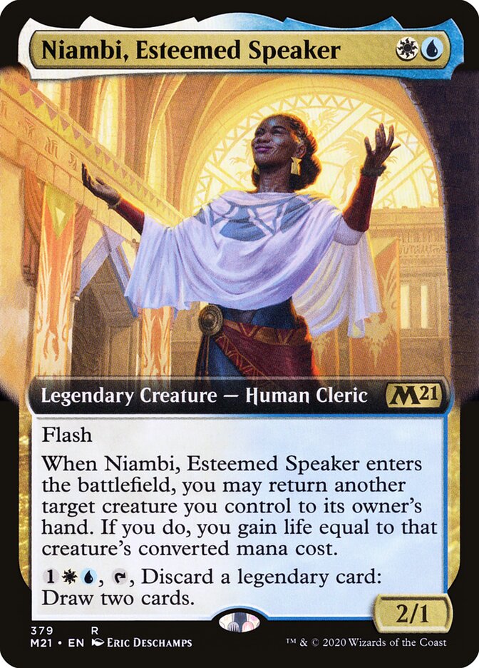 Niambi, Esteemed Speaker, Core Set 2021 · 379