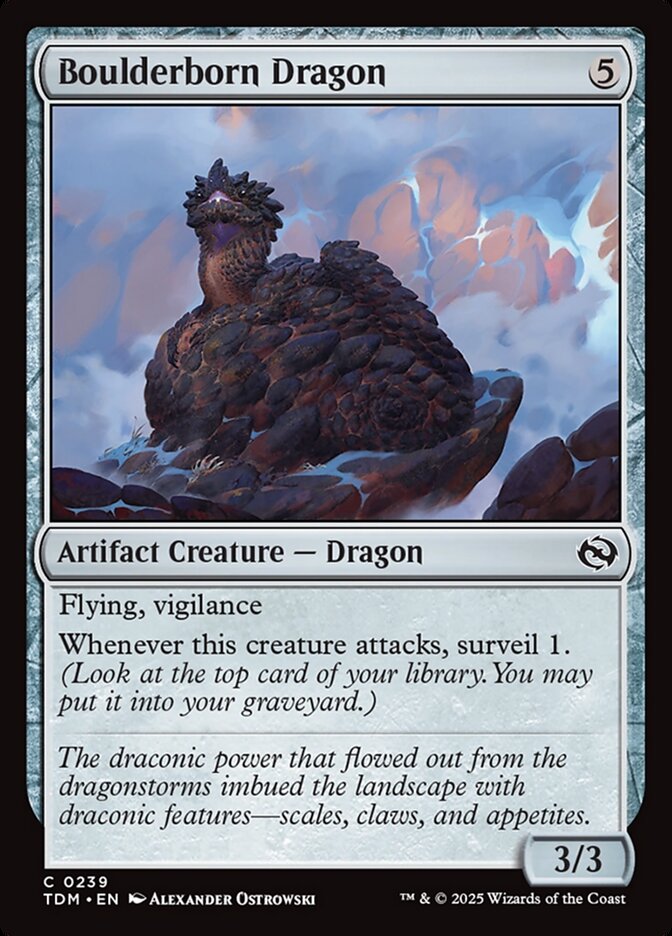 Boulderborn Dragon, Tarkir: Dragonstorm · 0239
