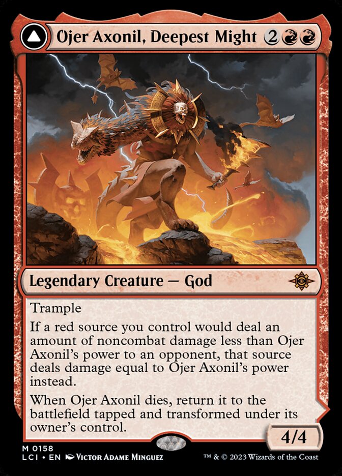 Ojer Axonil, Deepest Might // Temple of Power, The Lost Caverns of Ixalan · 0158