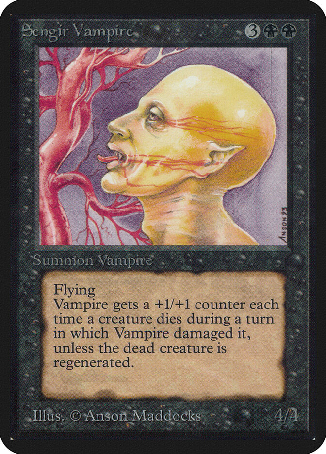 Sengir Vampire, Limited Edition Alpha · 127