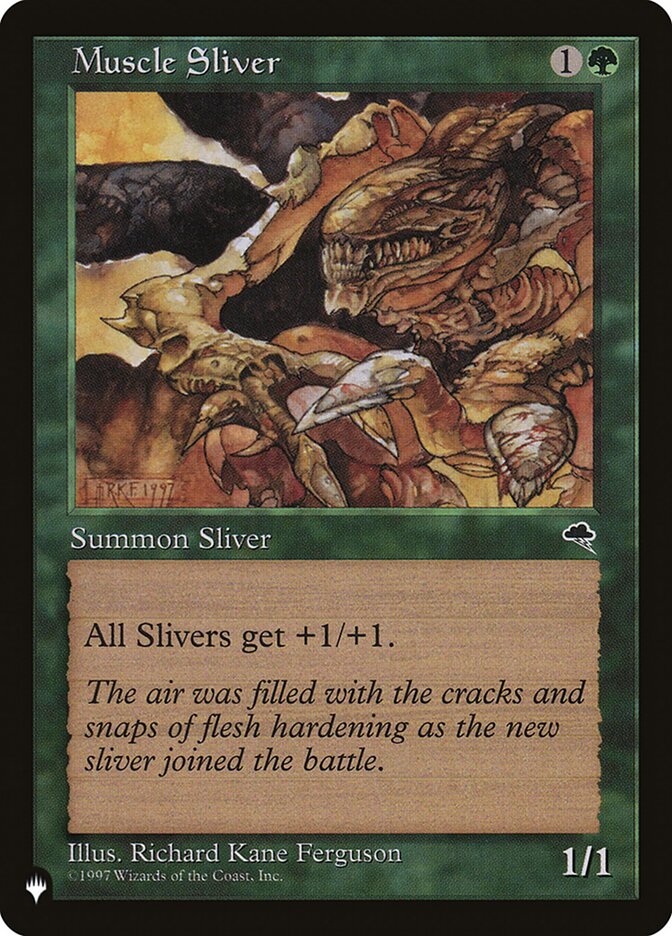 Muscle Sliver, The List · tmp-238