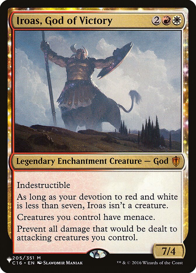 Iroas, God of Victory, The List · c16-205