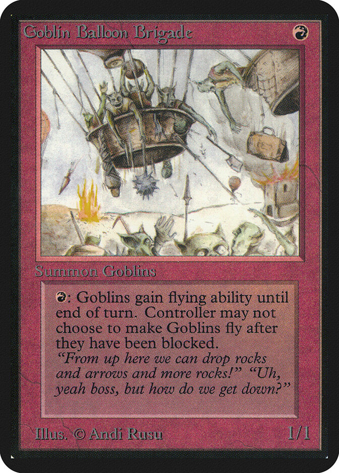 Goblin Balloon Brigade, Limited Edition Alpha · 153