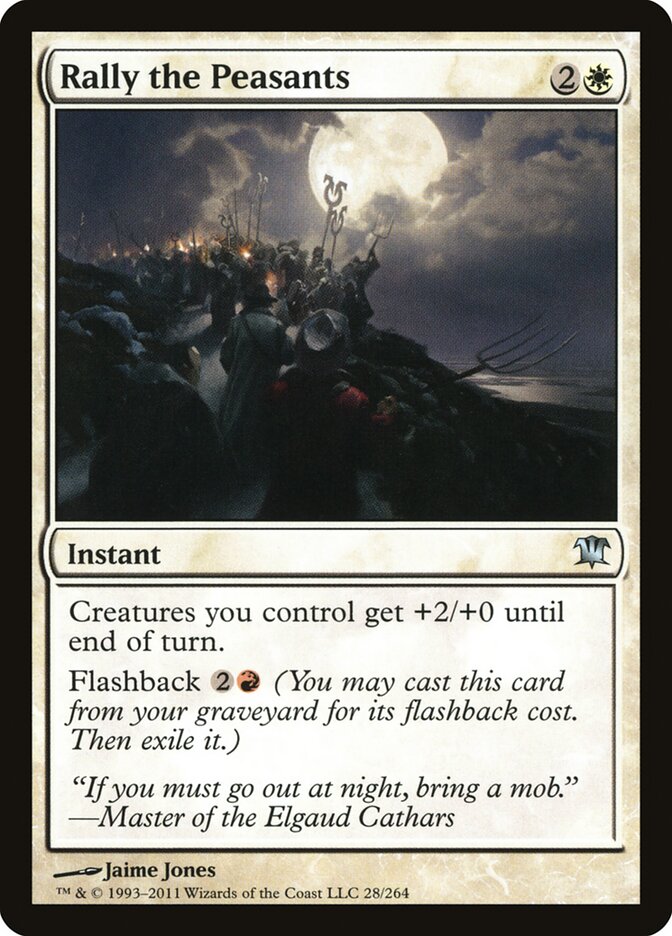Rally the Peasants, Innistrad · 28/264