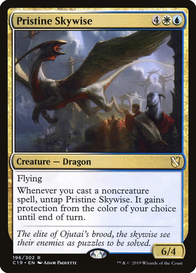 Pristine Skywise, Commander 2019 · 196/302