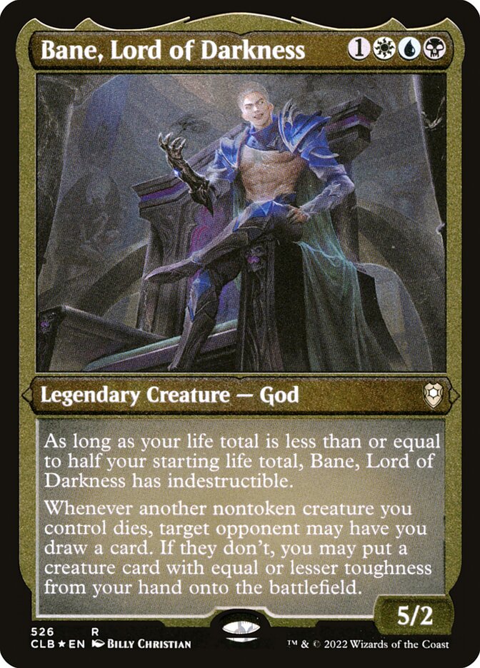 Bane, Lord of Darkness, Commander Legends: Battle for Baldur's Gate · 526