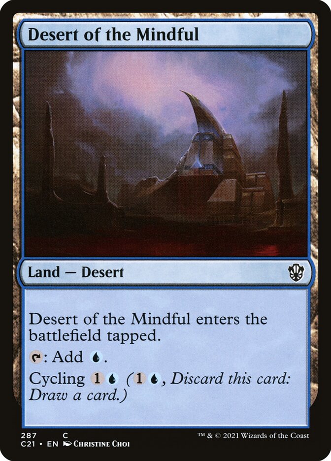 Desert of the Mindful, Commander 2021 · 287