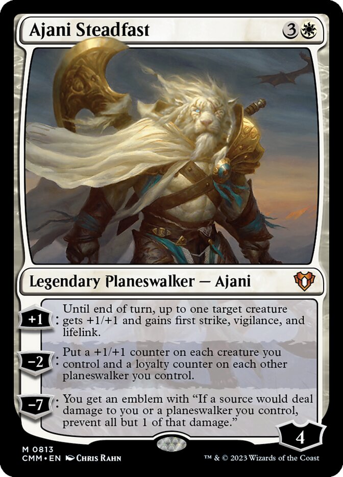 Ajani Steadfast, Commander Masters · 0813