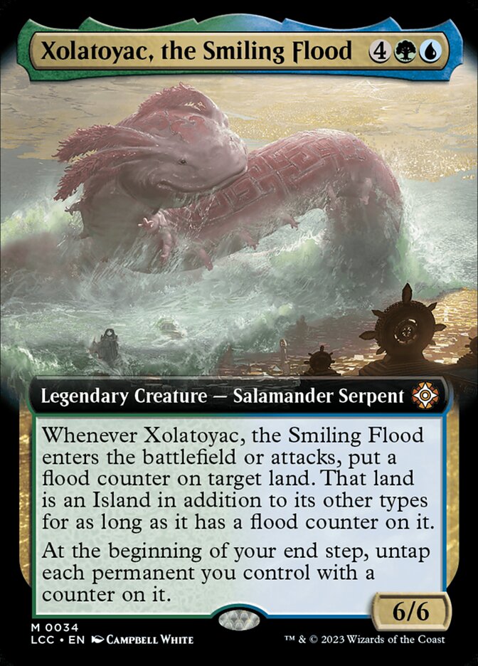 Xolatoyac, the Smiling Flood, The Lost Caverns of Ixalan Commander · 0034