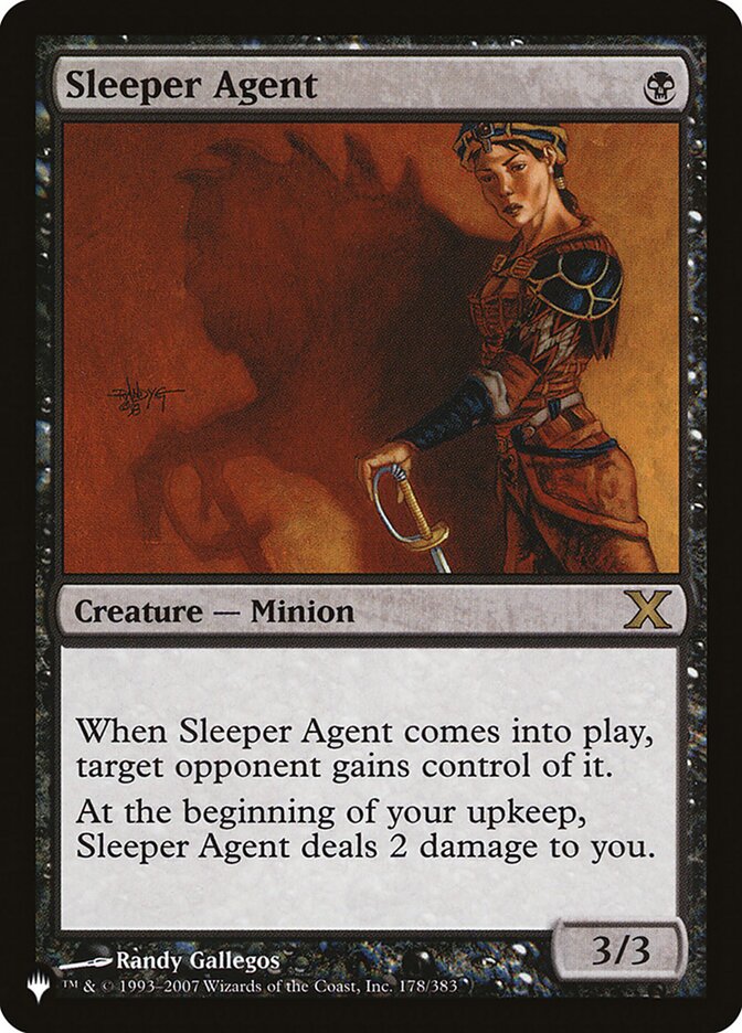 Sleeper Agent, The List · 10e-178